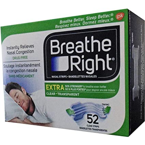 Breathe Right Nasal Strip for Sleeping