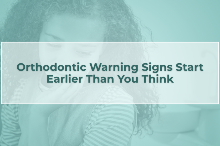 Early orthodontic warning signs for children in Guelph
